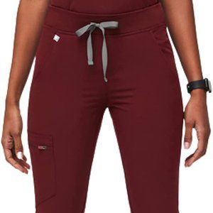 FIGS Burgundy LP Zamora Joggers